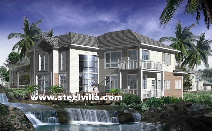 Modern design prefab house (3floor-308.7sq.m-3322.82sq.ft)